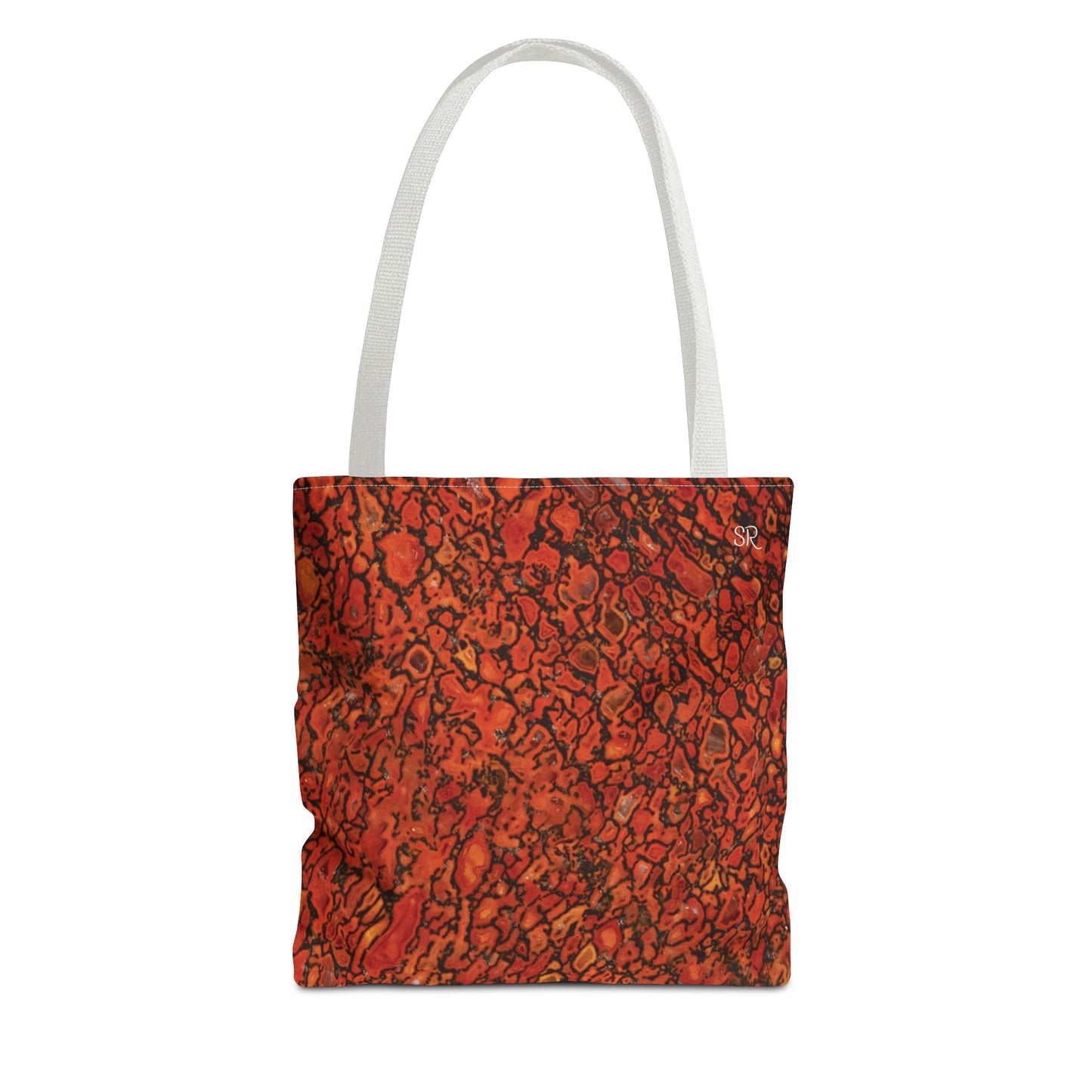 Agatized Richly Red Gembone Tote