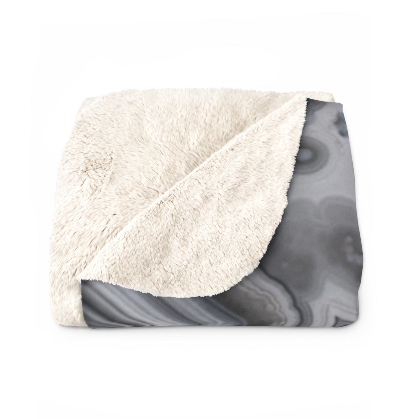 Crazy Lace Agate Serenity Comfort Sherpa Fleece Blanket