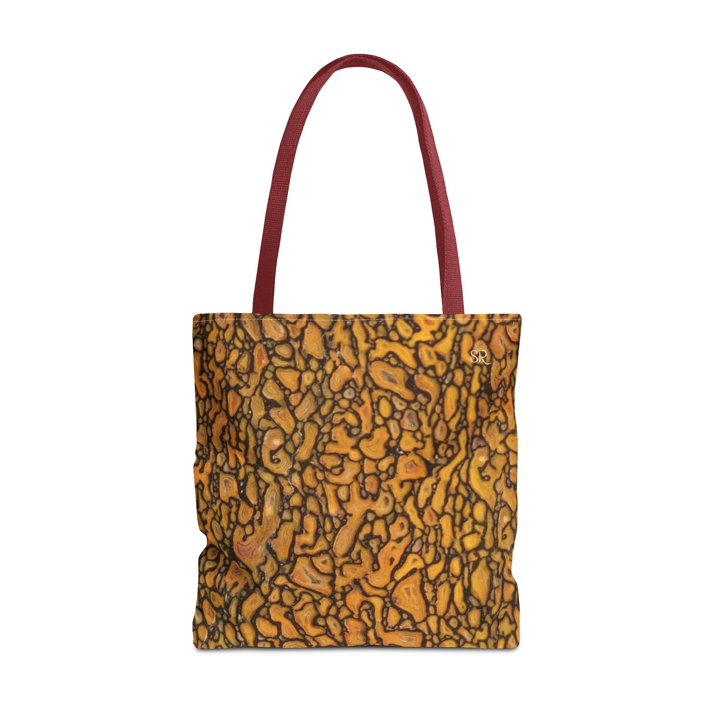 Agatized Fantasy Yellow Gembone Tote