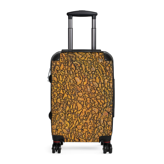 Agatized Fantasy Yellow Gembone Luggage