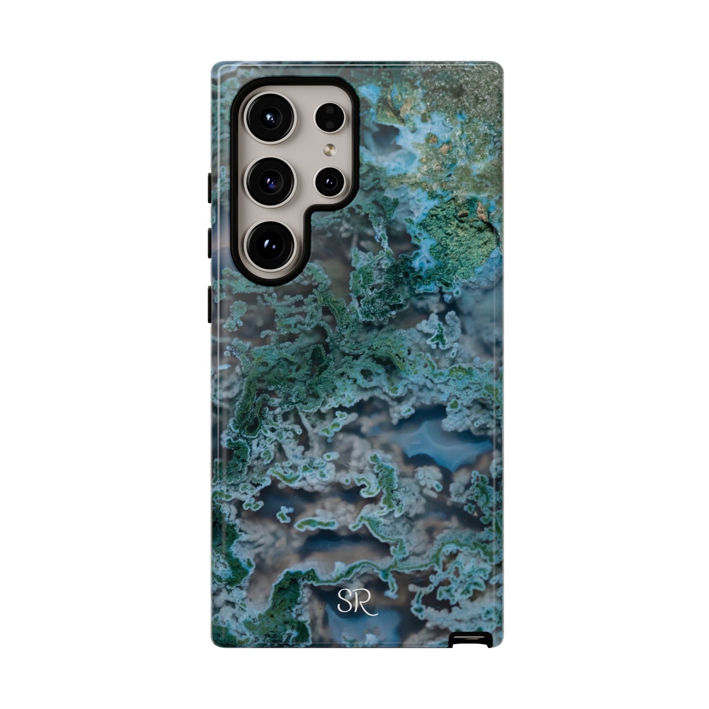 Green Moss Agate Tranquility Tough Case