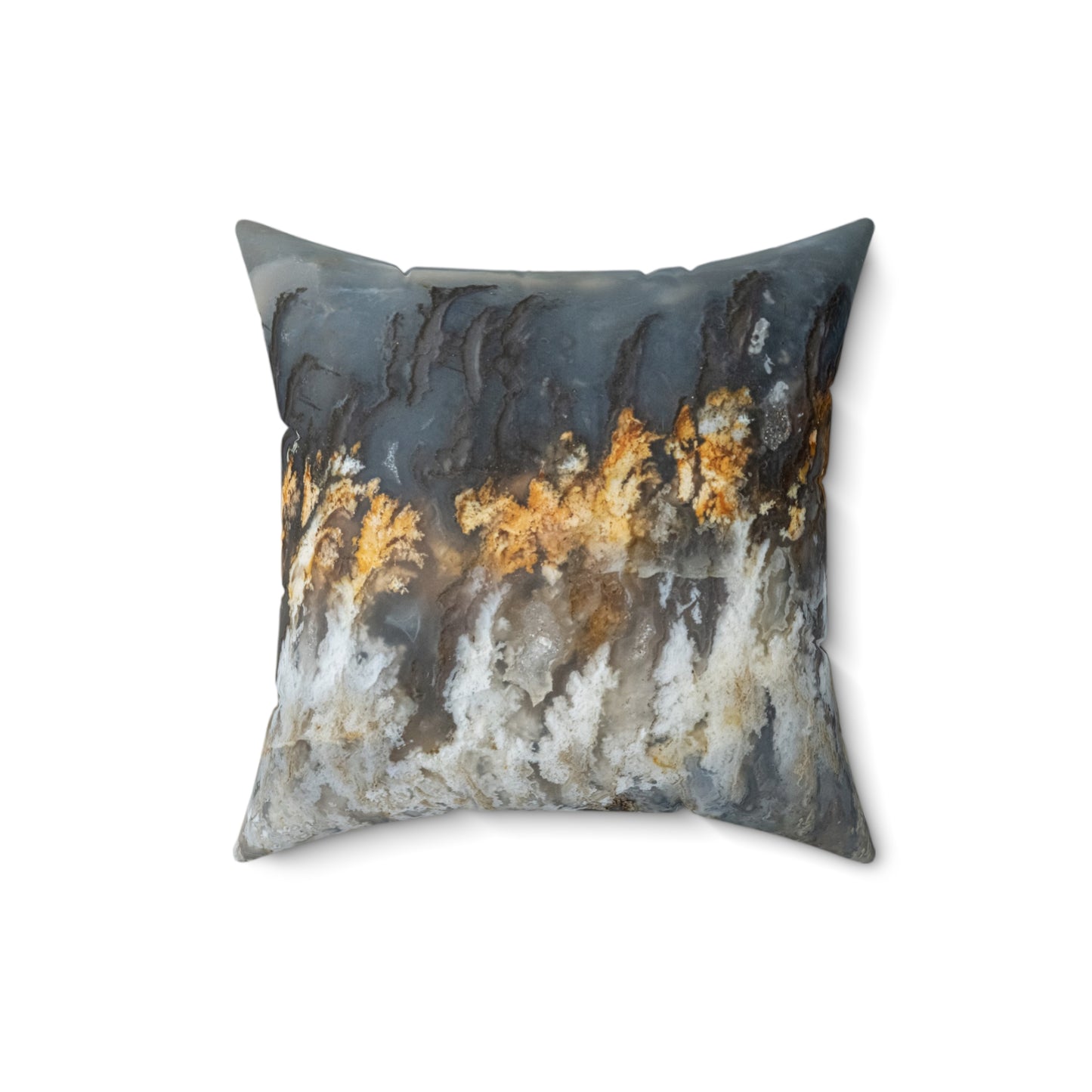 Graveyard Point Faux Suede Square Pillow