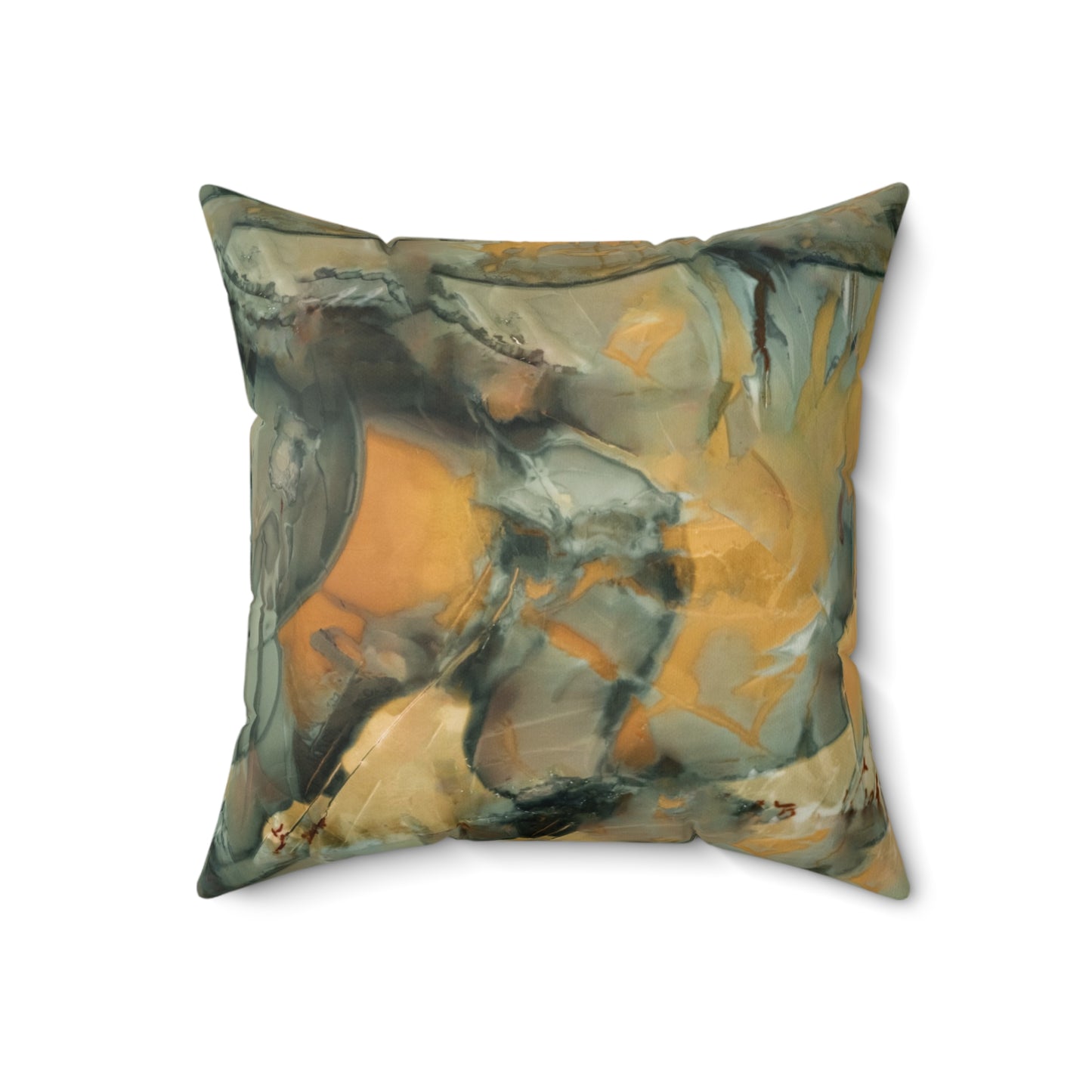 Morrisonite Suede Square Pillow