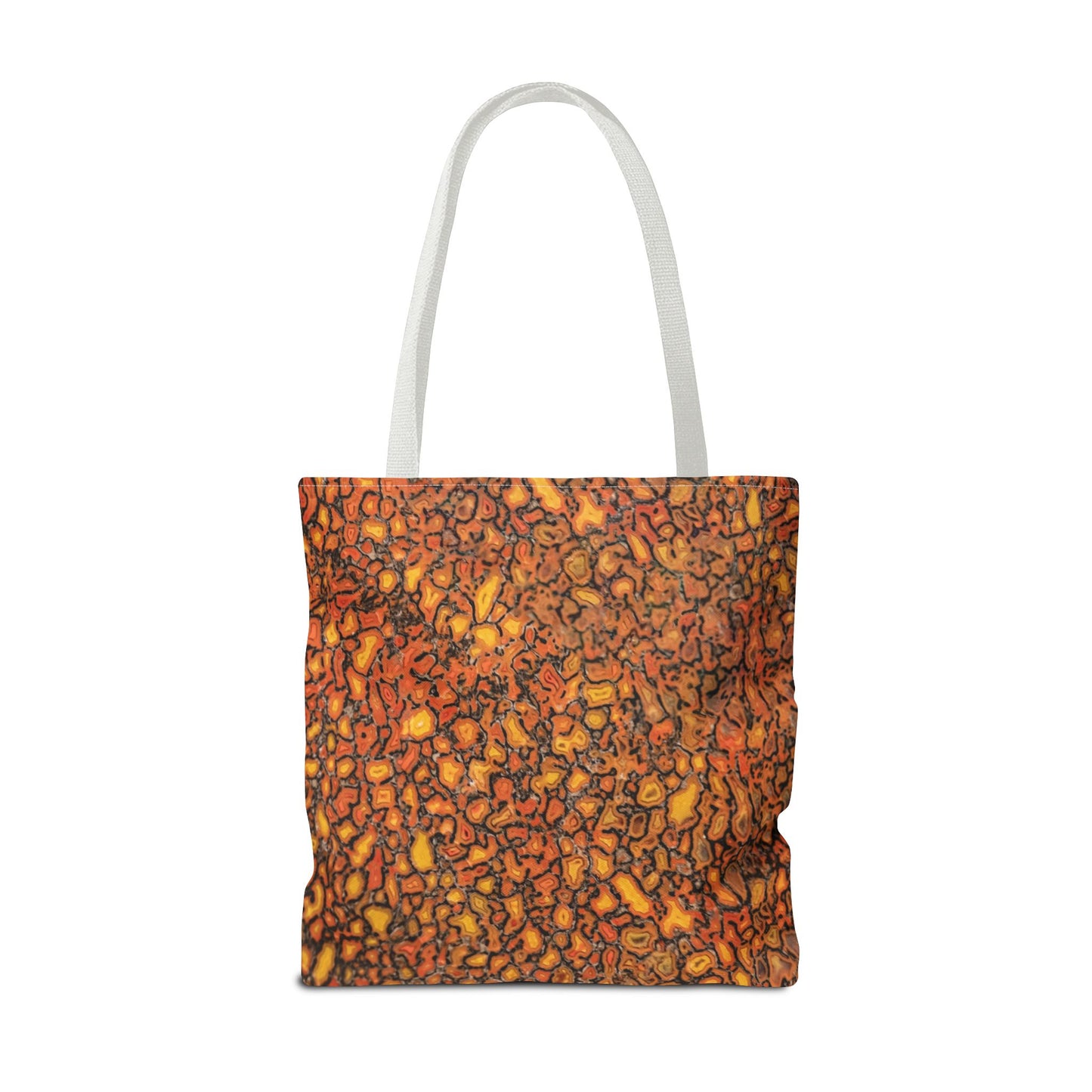 Agatized Canary Red Gembone Tote