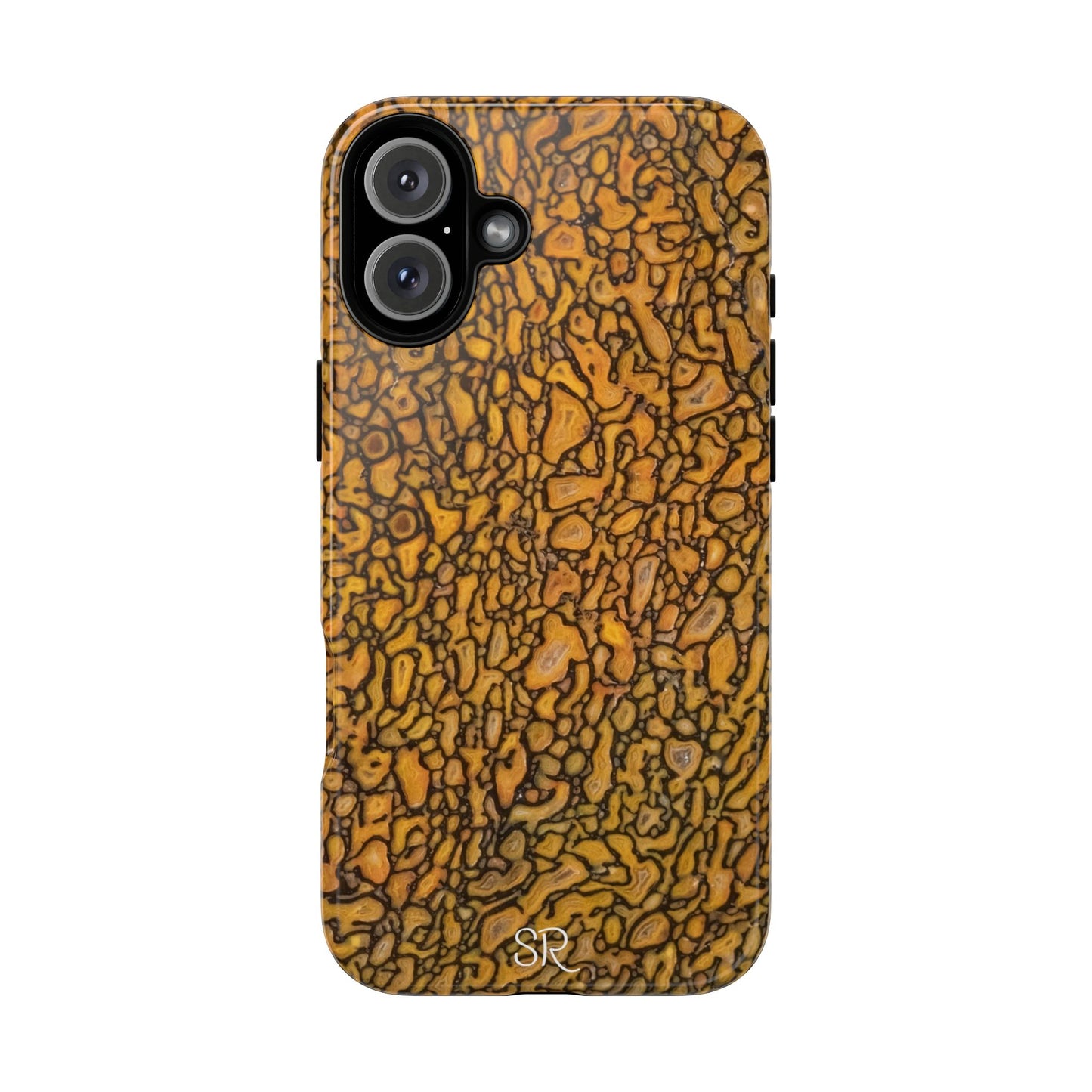 Agatized Fantasy Yellow Gembone Tough Case