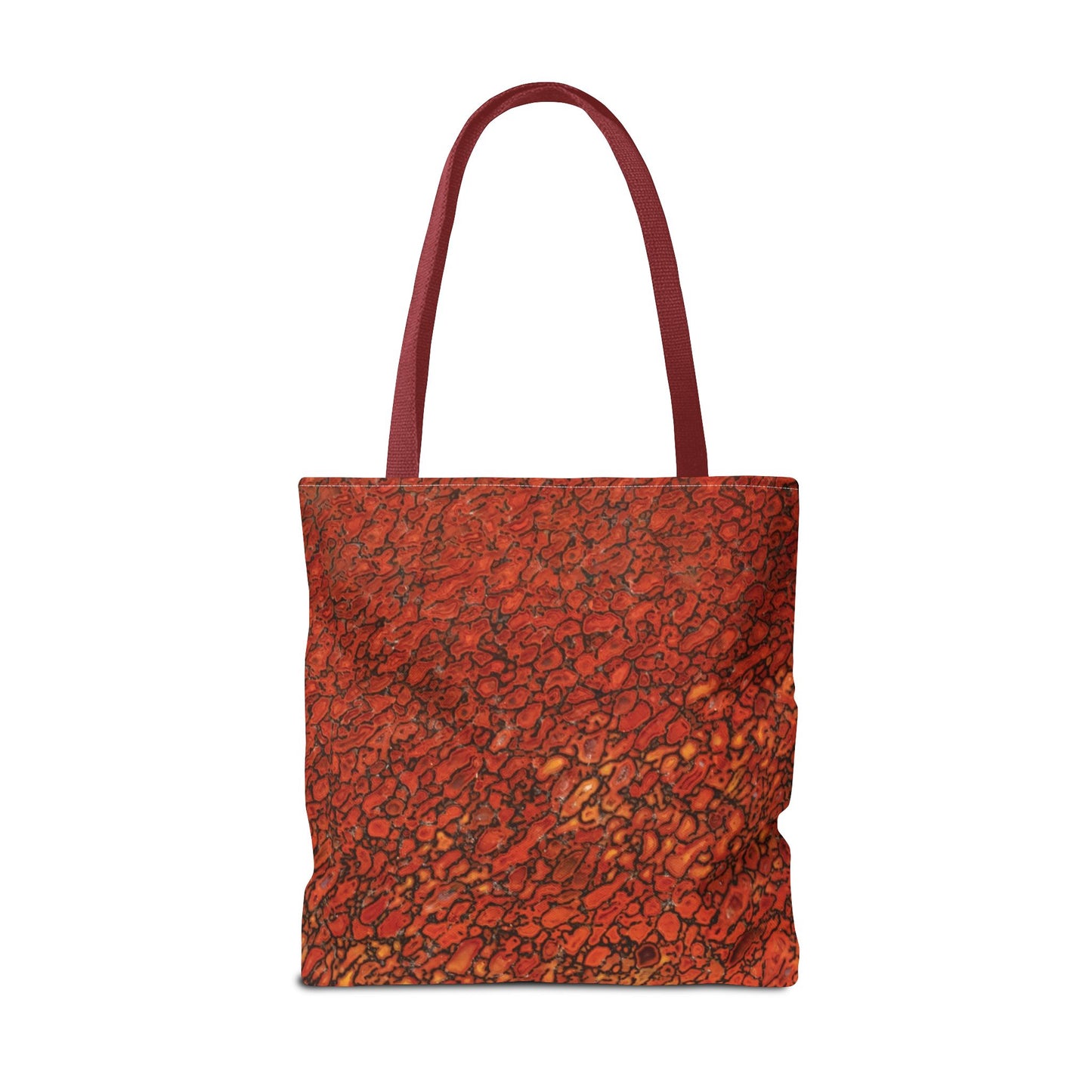 Agatized Richly Red Gembone Tote