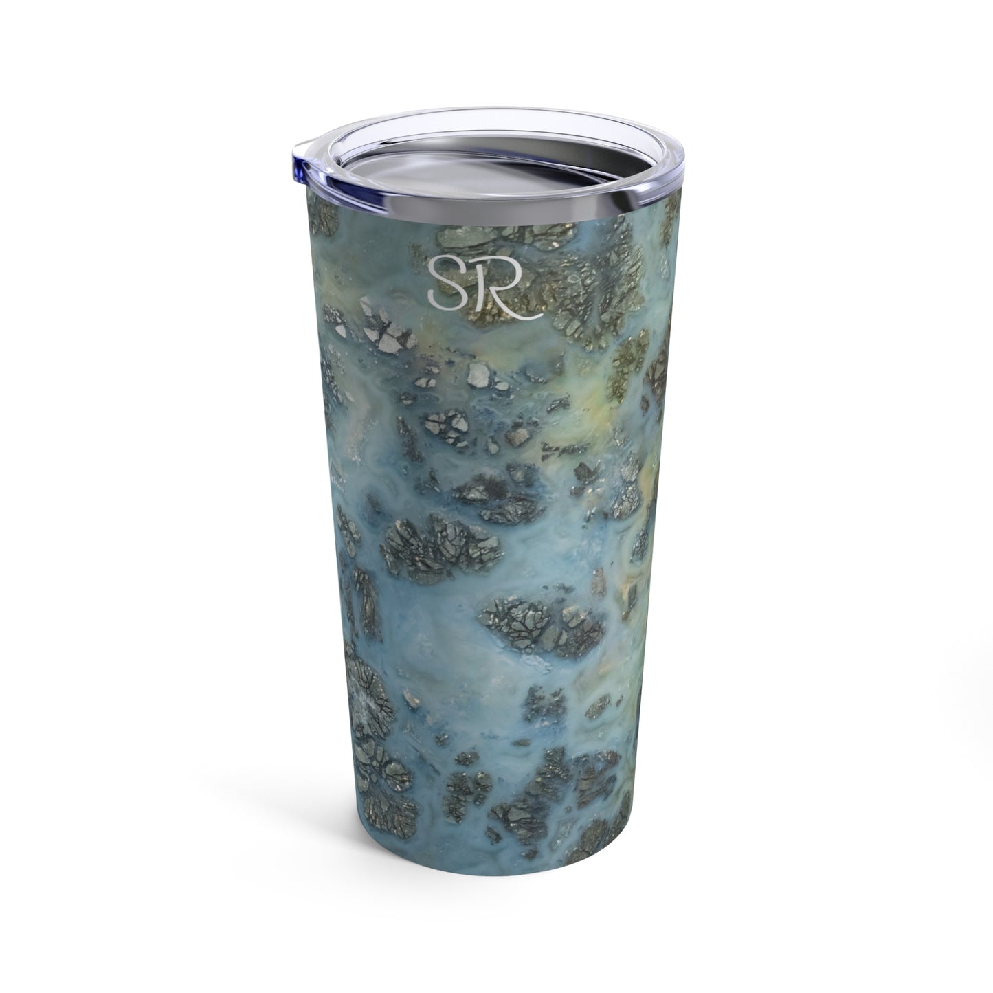 Marcasite in Quartz 20oz.Tumbler