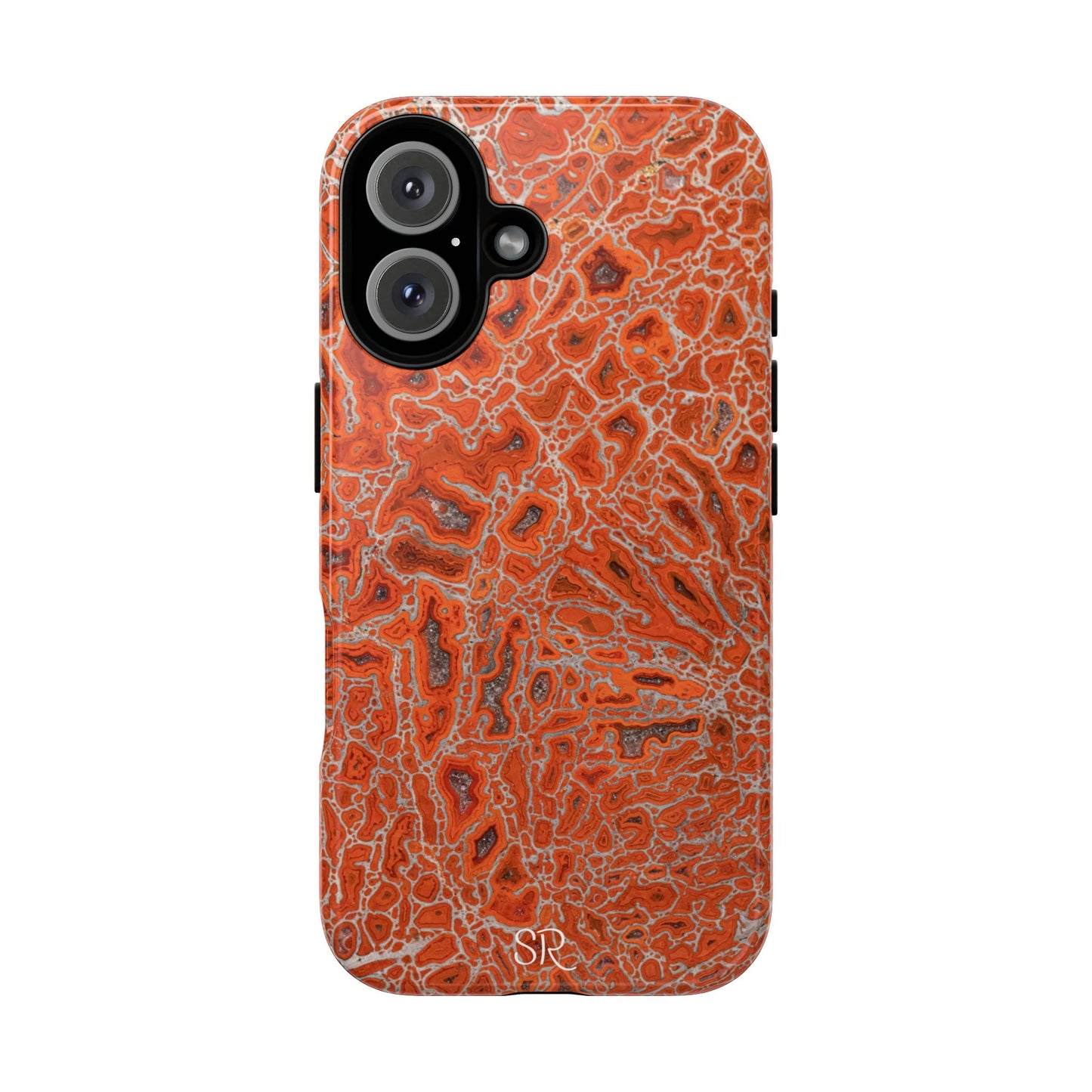 Agatized Ruby Red Gembone Tough Case