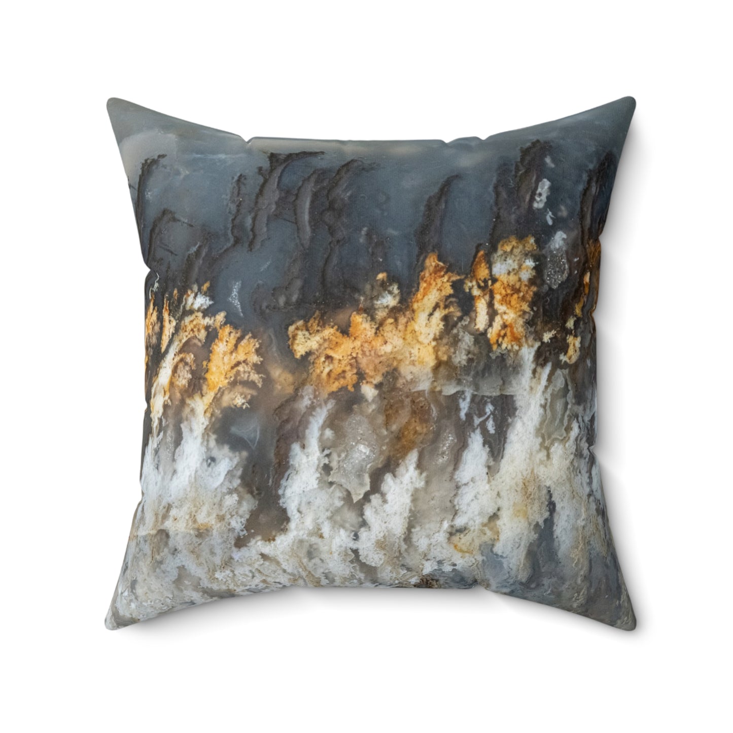 Graveyard Point Faux Suede Square Pillow