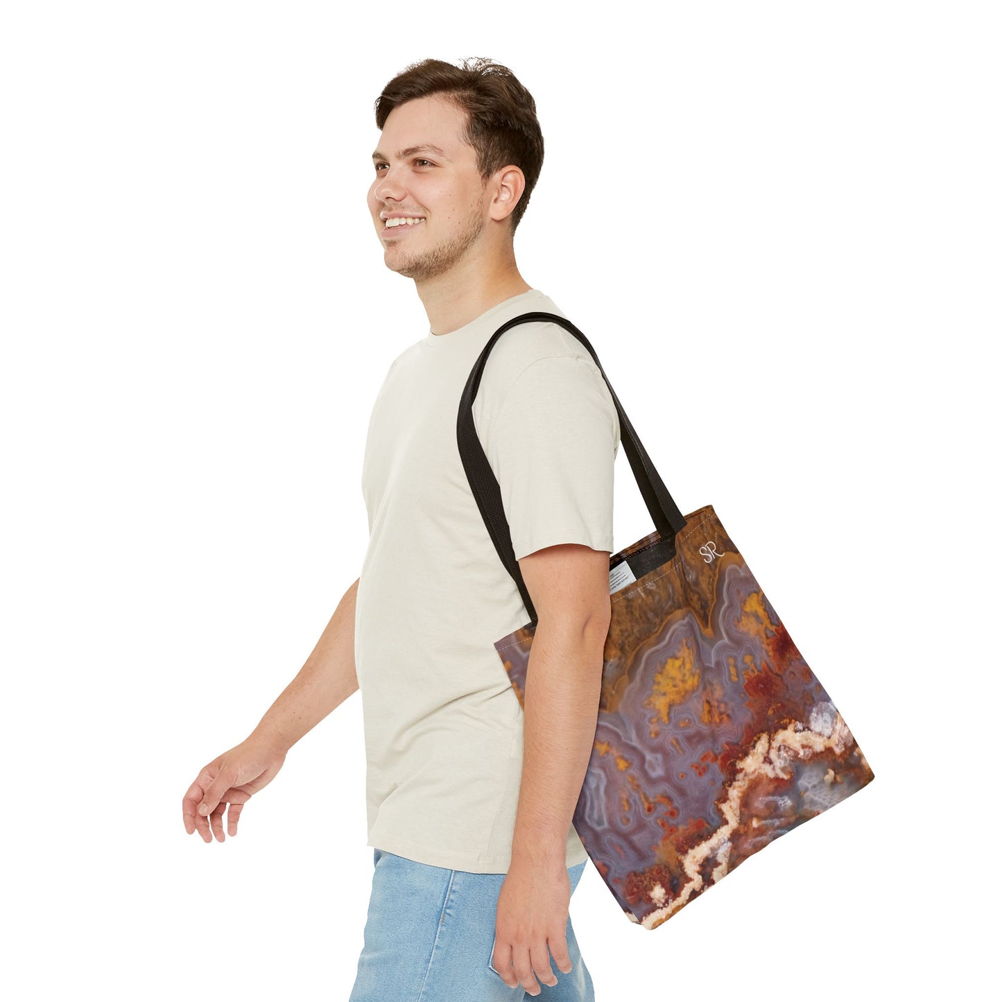 Plume Agate Tote Bag