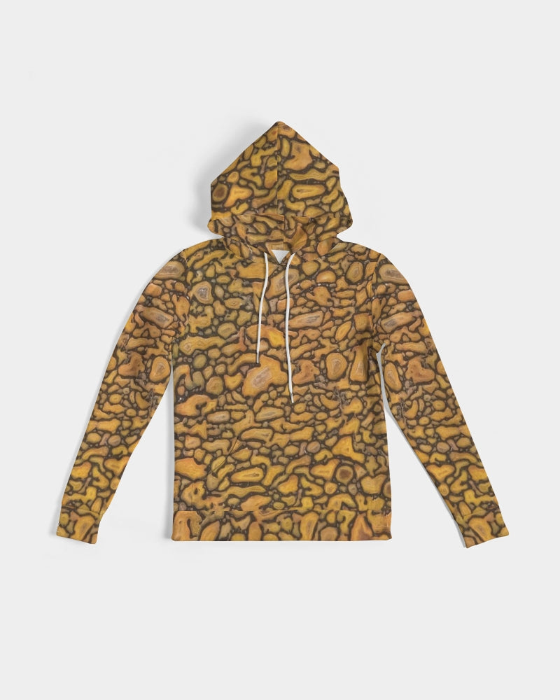 Agatized Fantasy Yellow Gembone Women's Hoodie