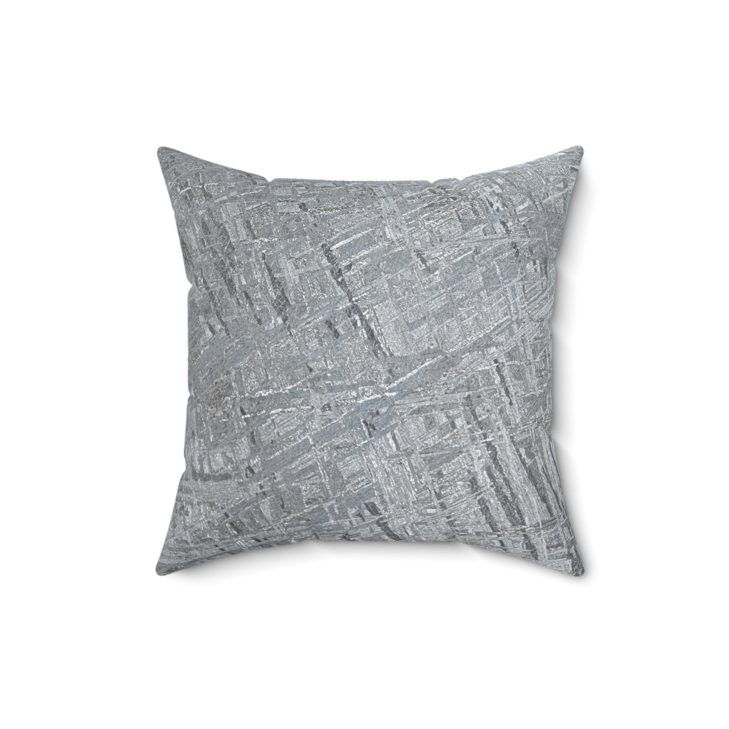 Meteorite Supernatural Energy Faux Suede Square Pillow