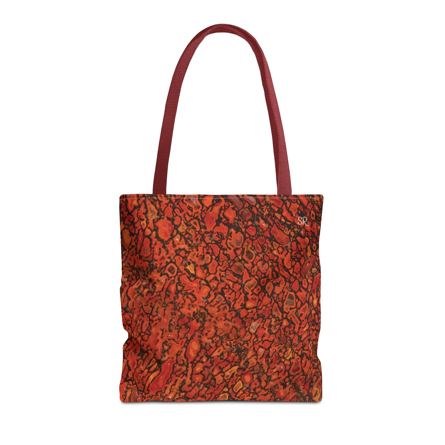 Agatized Richly Red Gembone Tote