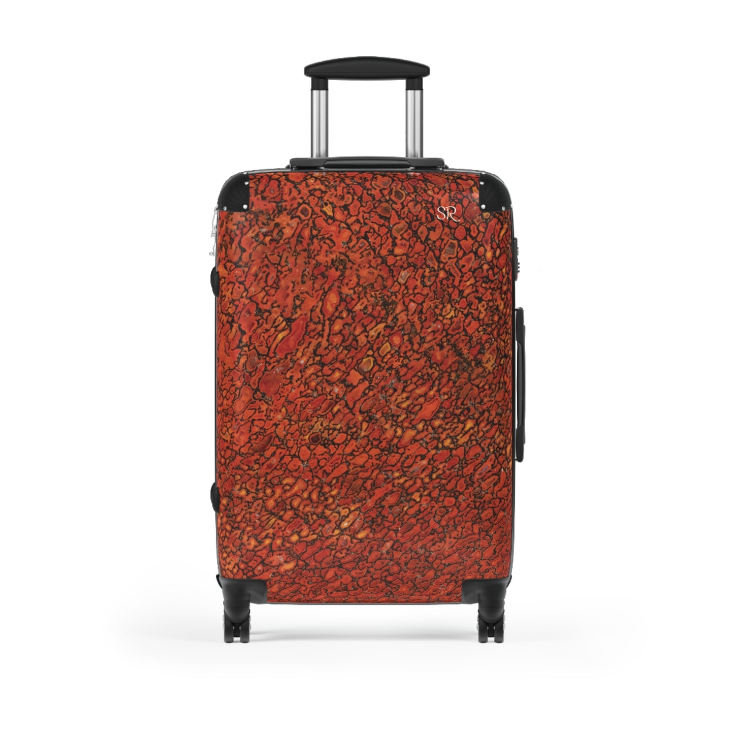 Agatized Richly Red Gembone Luggage