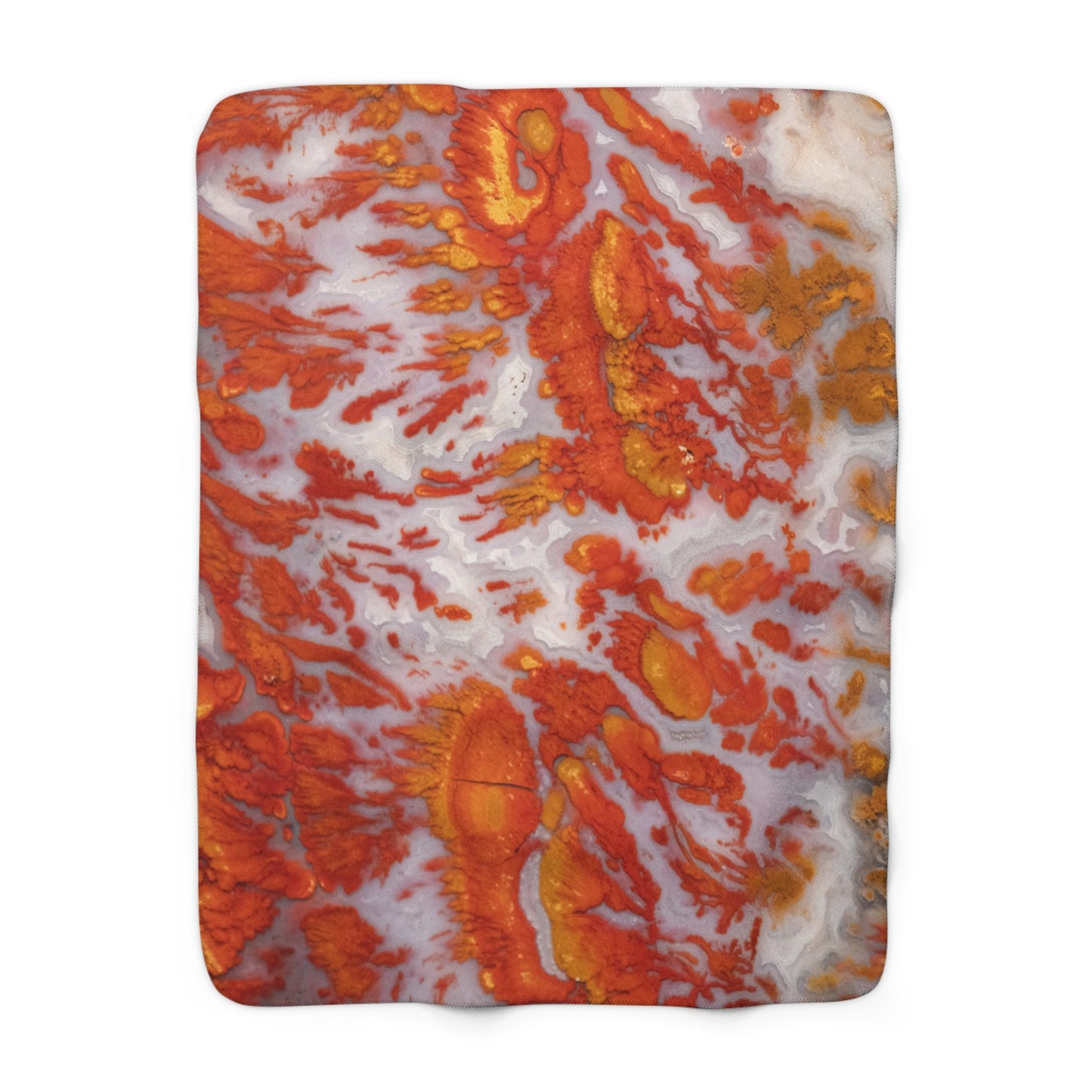 Plume Agate Serenity Comfort Sherpa Fleece Blanket