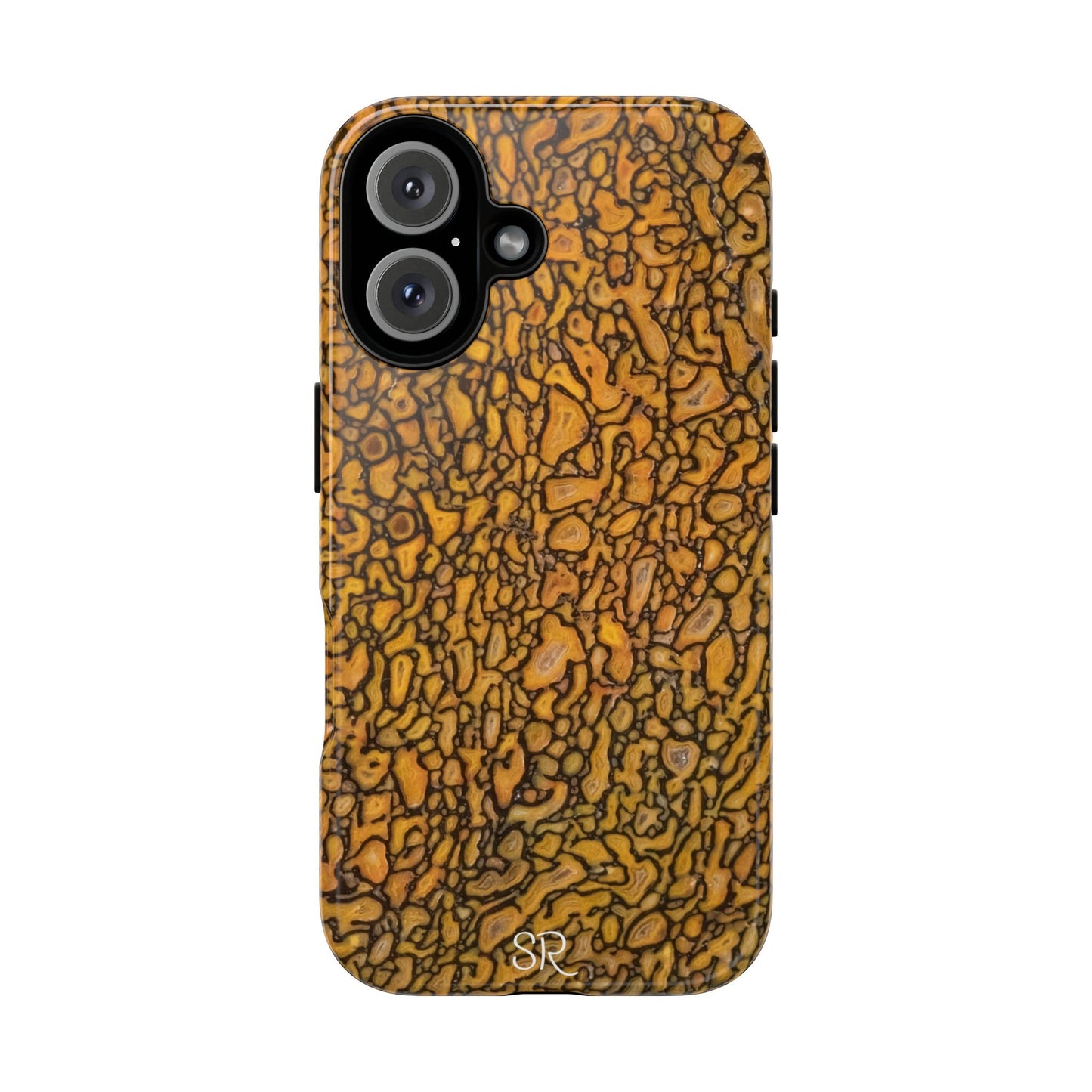 Agatized Fantasy Yellow Gembone Tough Case