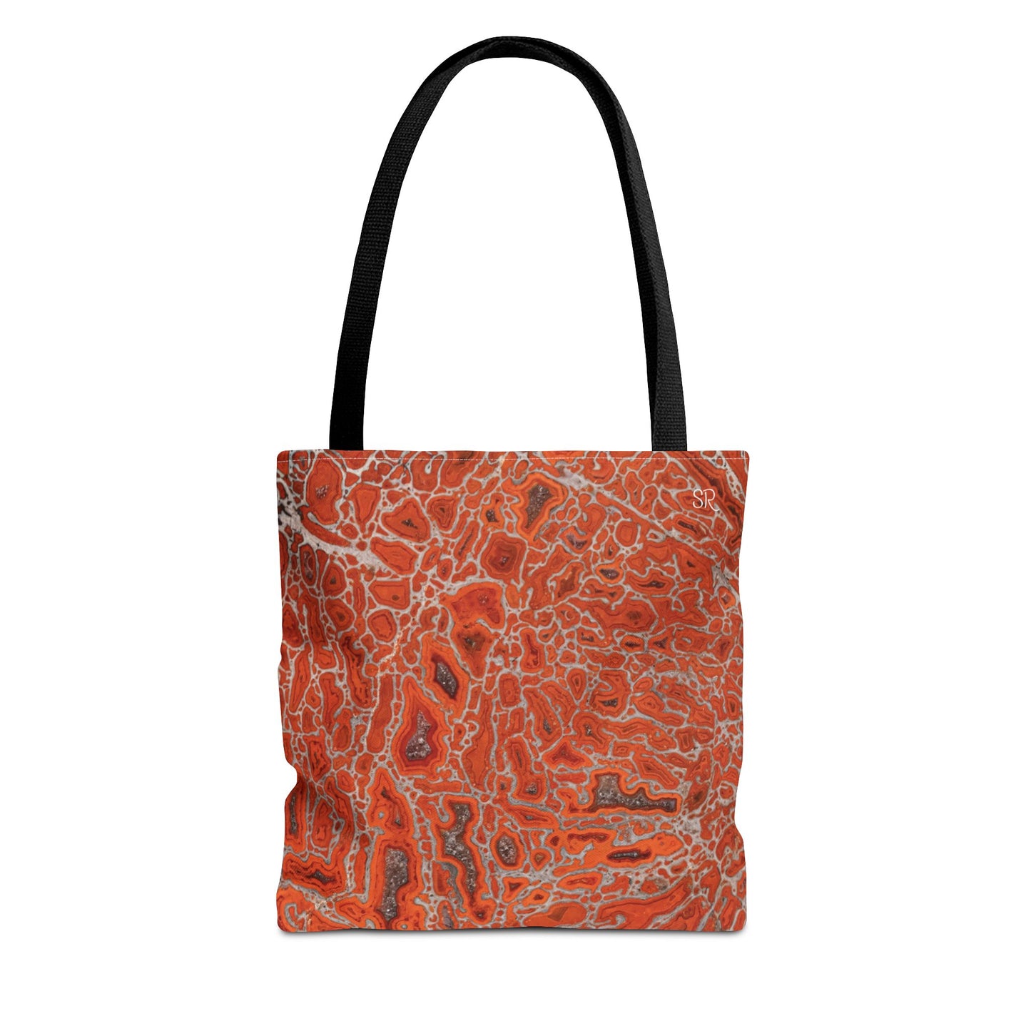 Agatized Ruby Red Gembone Tote