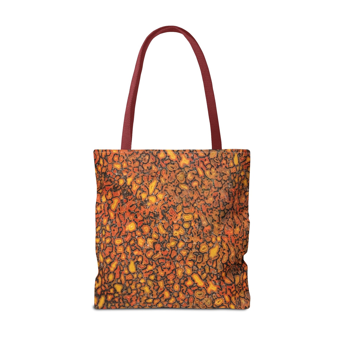 Agatized Canary Red Gembone Tote