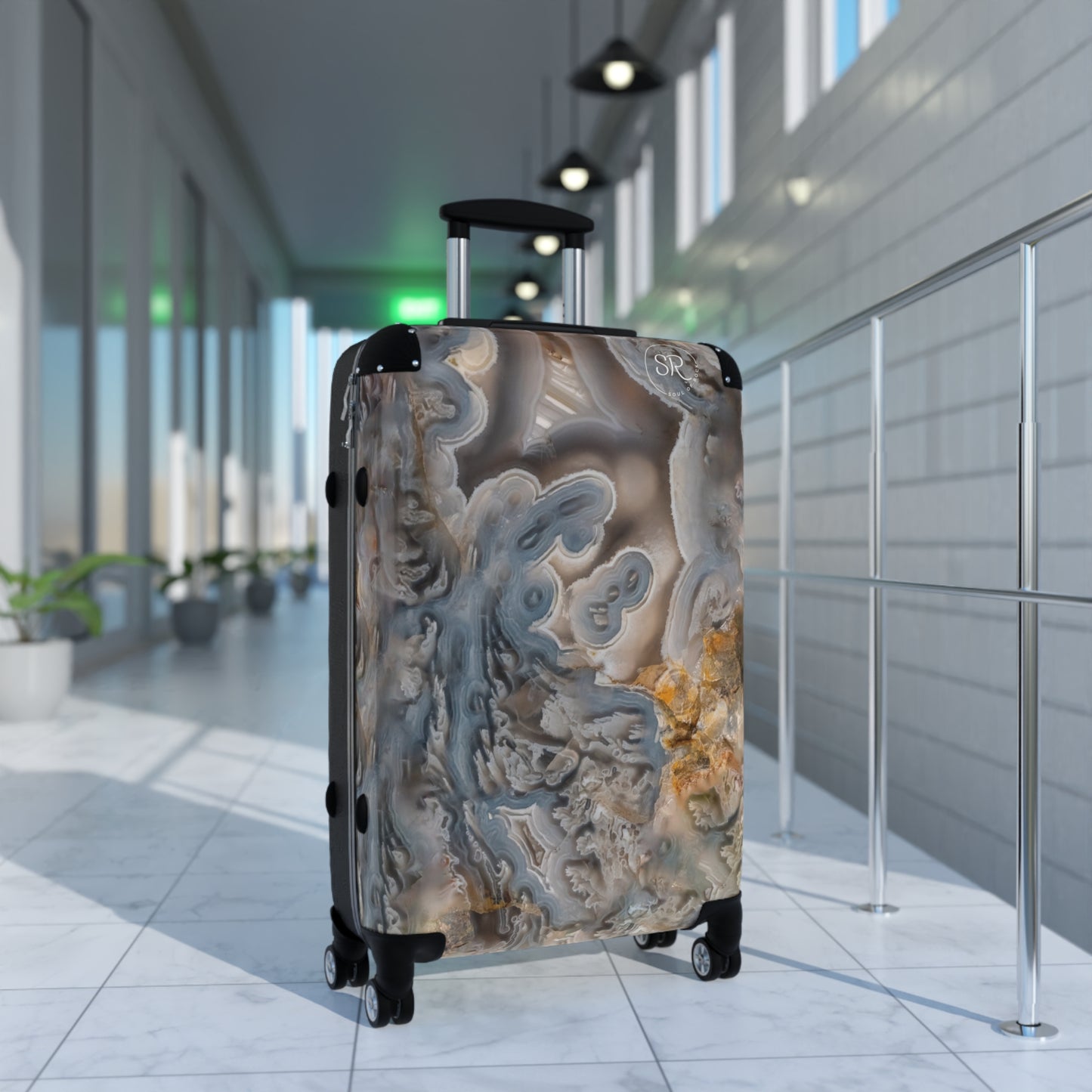 Wyoming Tube Agate Suitcase