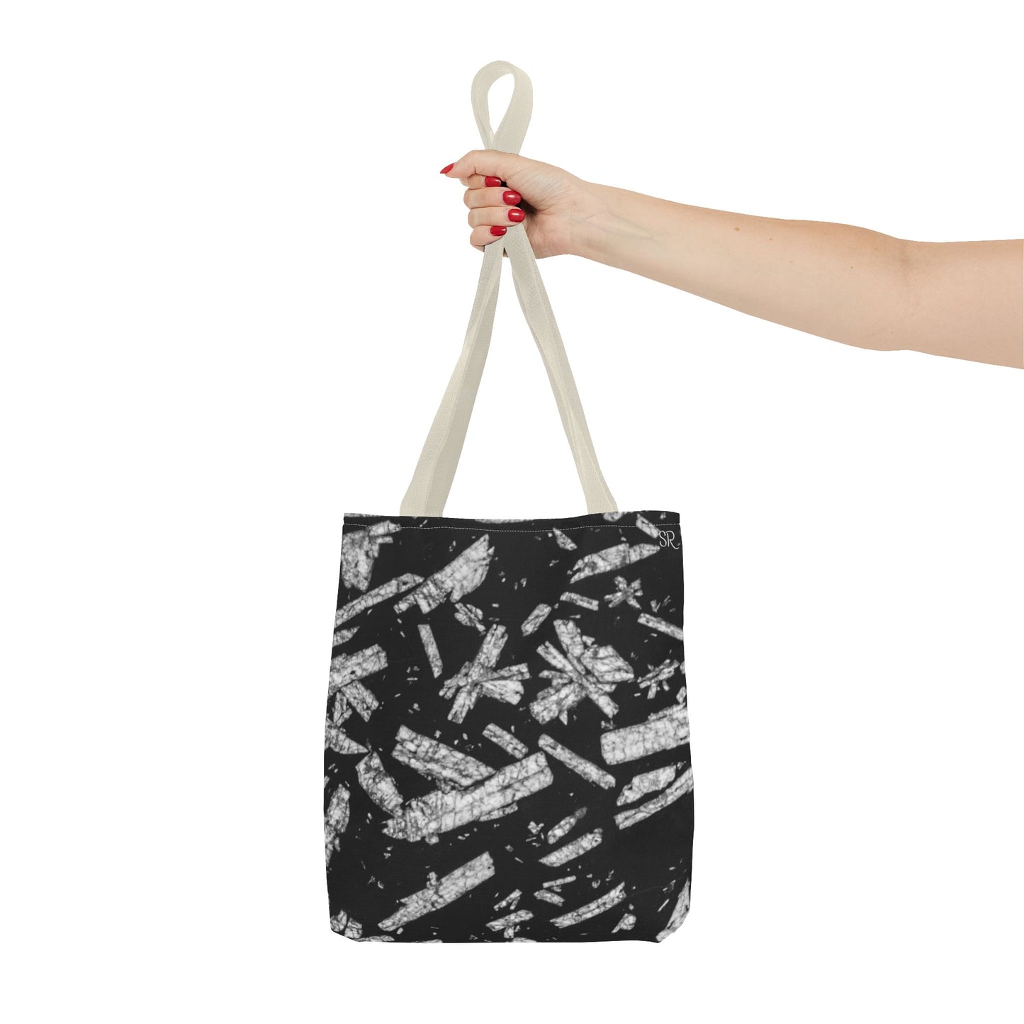 Chinese Writing Stone Life Energy Tote Bag