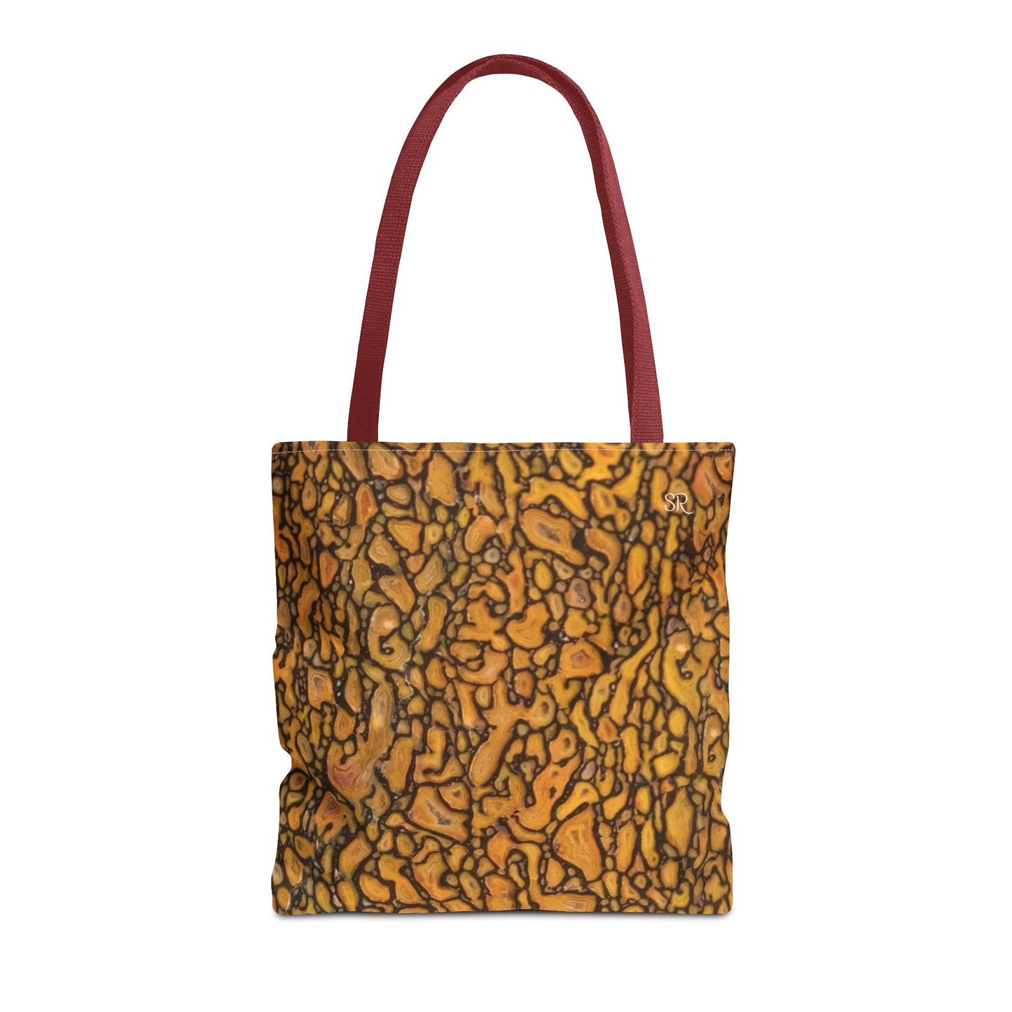 Agatized Fantasy Yellow Gembone Tote