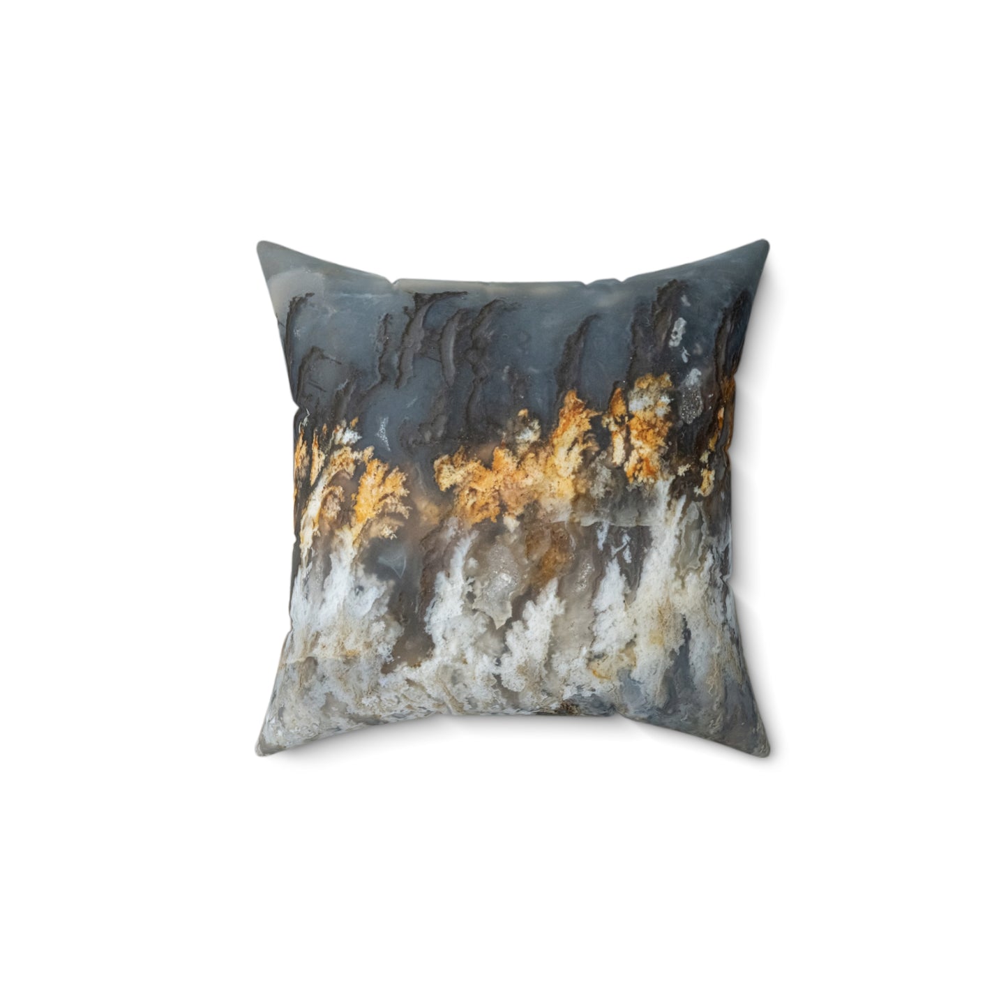 Graveyard Point Faux Suede Square Pillow