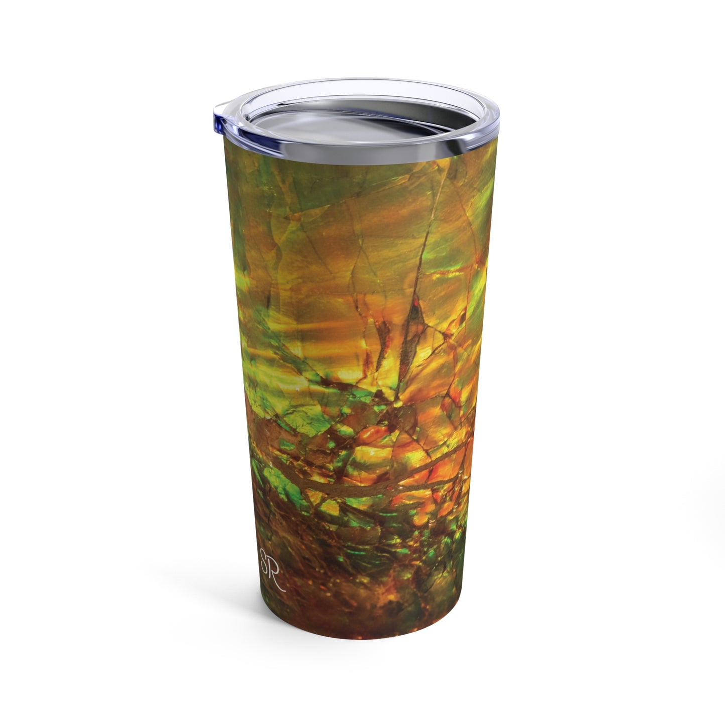 Ammolite Spiritual Growth & EnergyTumbler 20oz