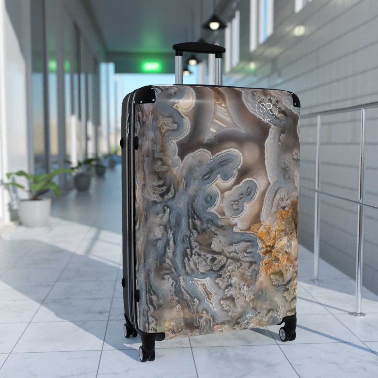 Wyoming Tube Agate Suitcase