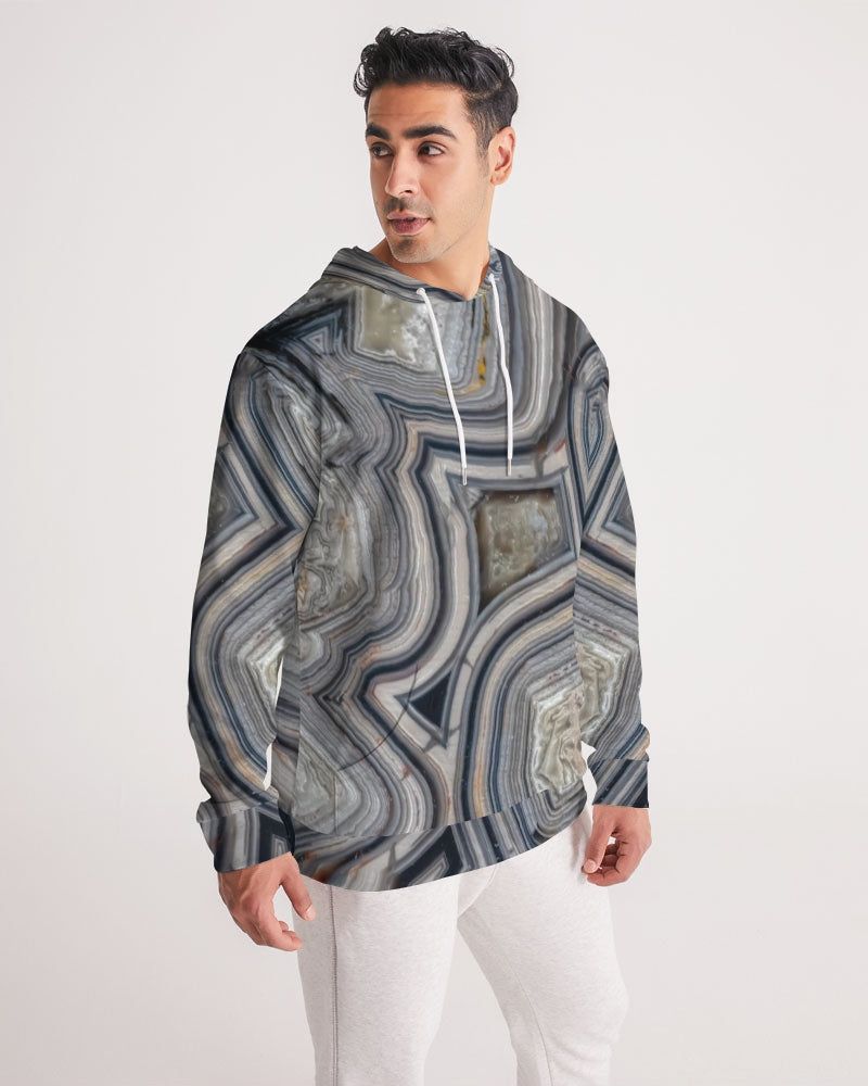 Crazy Lace Agate Optimism Men's Hoodie