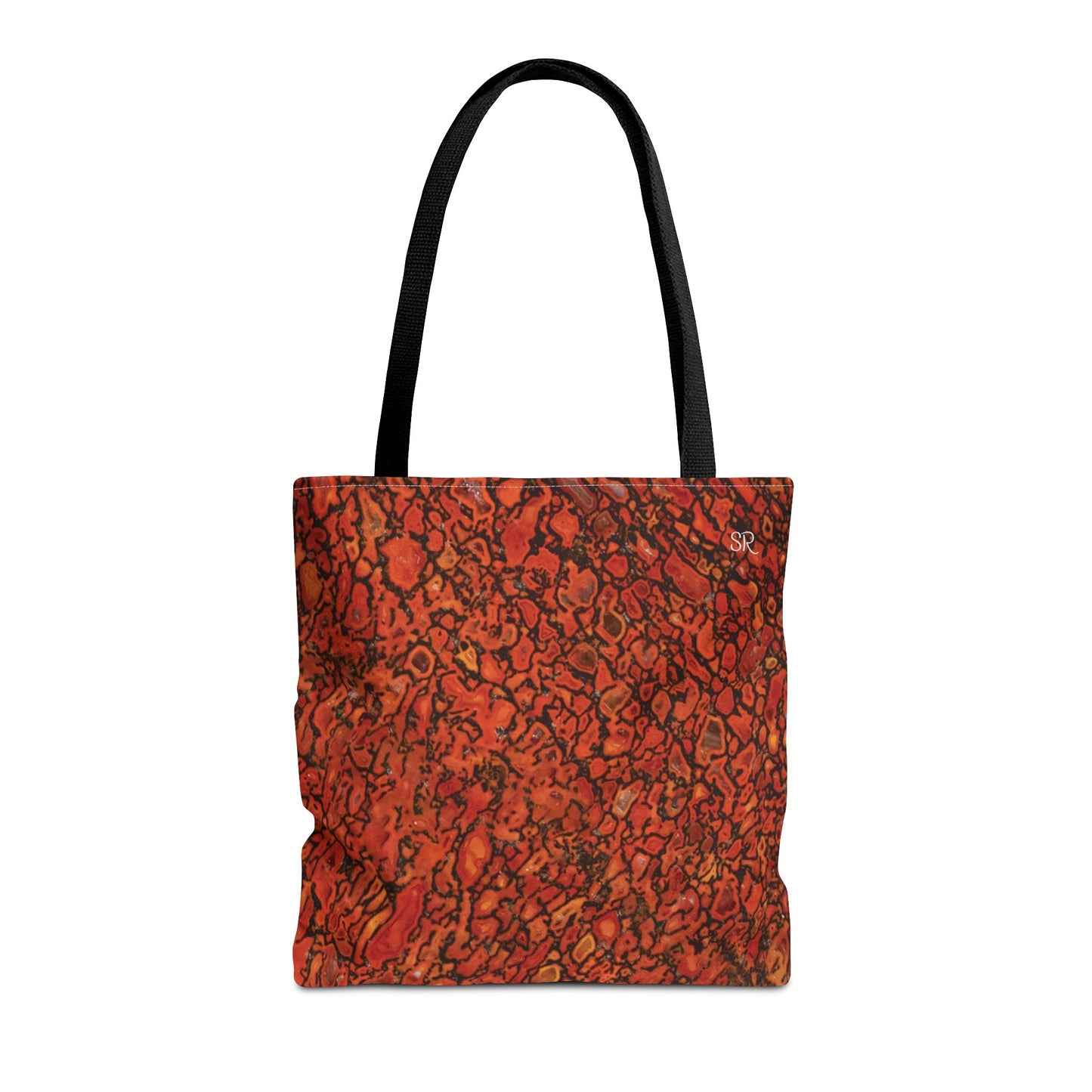 Agatized Richly Red Gembone Tote