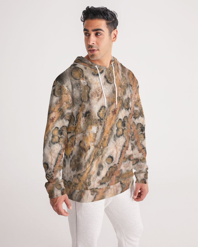 Leopard Skin Jasper Strength & Vitality Men's Hoodie