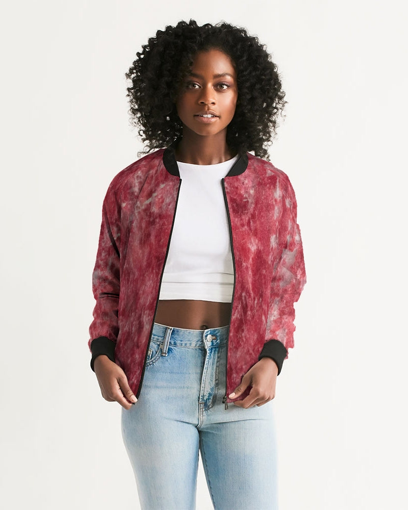 Thulite Compassion & Healing Women's Bomber Jacket