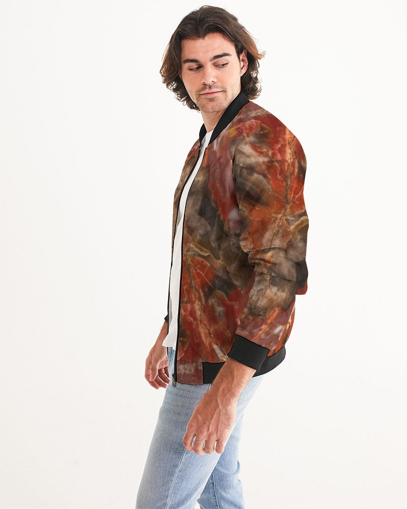 Petrified Wood Men's Bomber Jacket