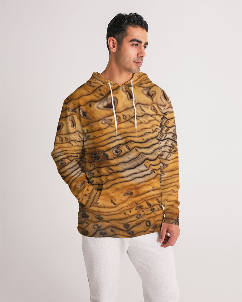 Hell's Canyon Sequoia Petrified Wood Men's Hoodie