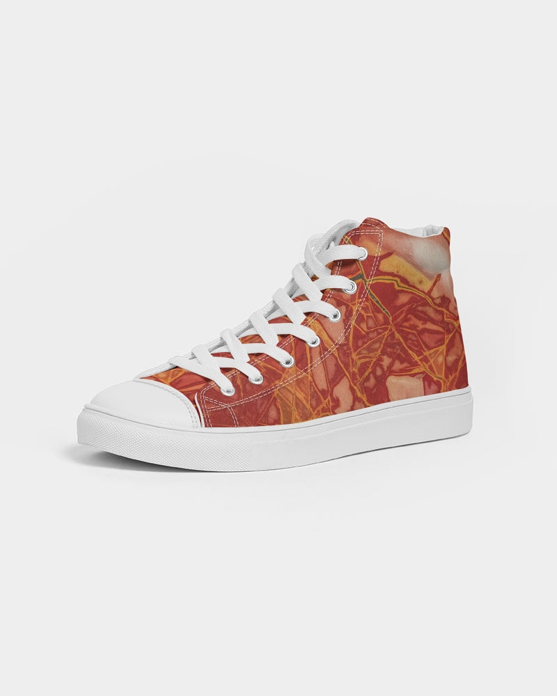 Damu Jasper... Women's Hightop Canvas Shoe