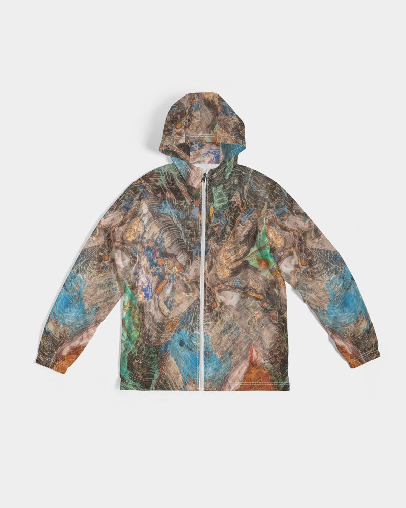 Turkish Petrified Collawood Men's Windbreaker