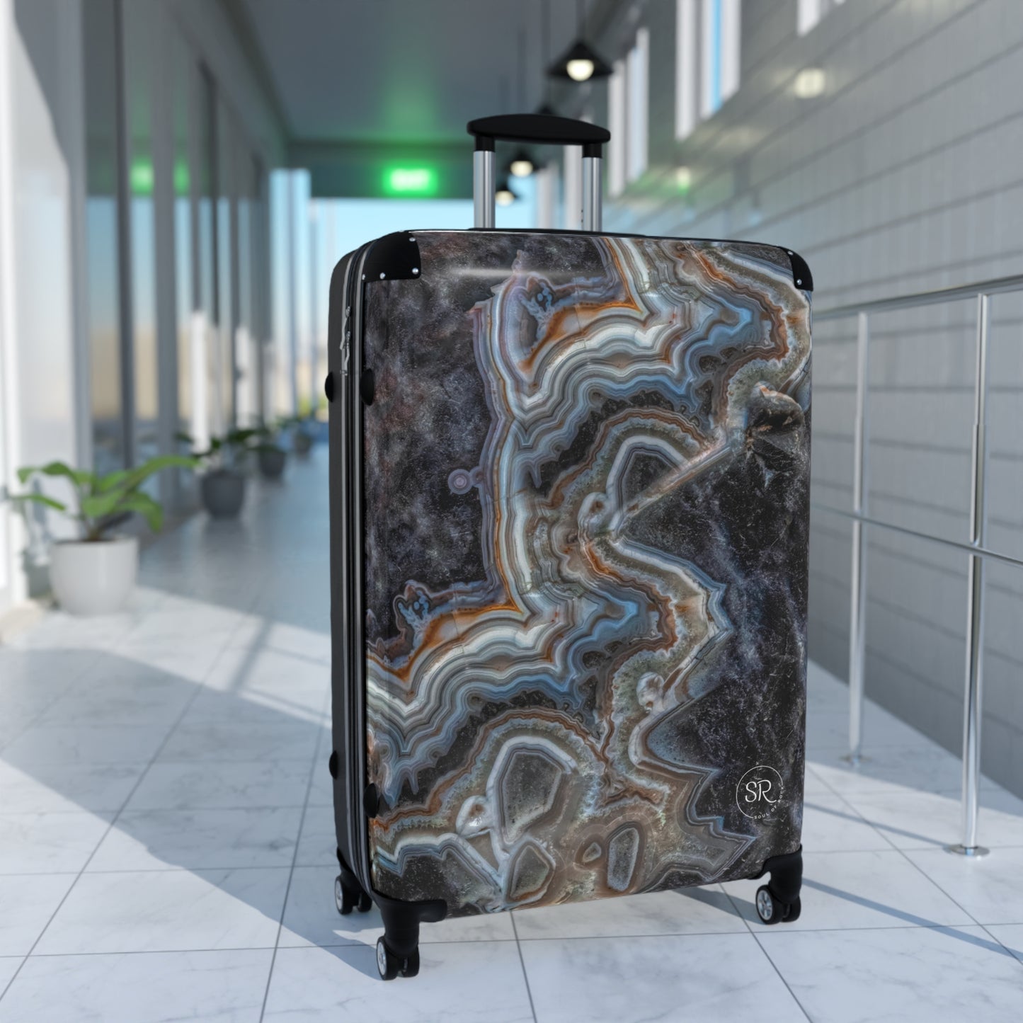 Crazy Lace Agate Luggage