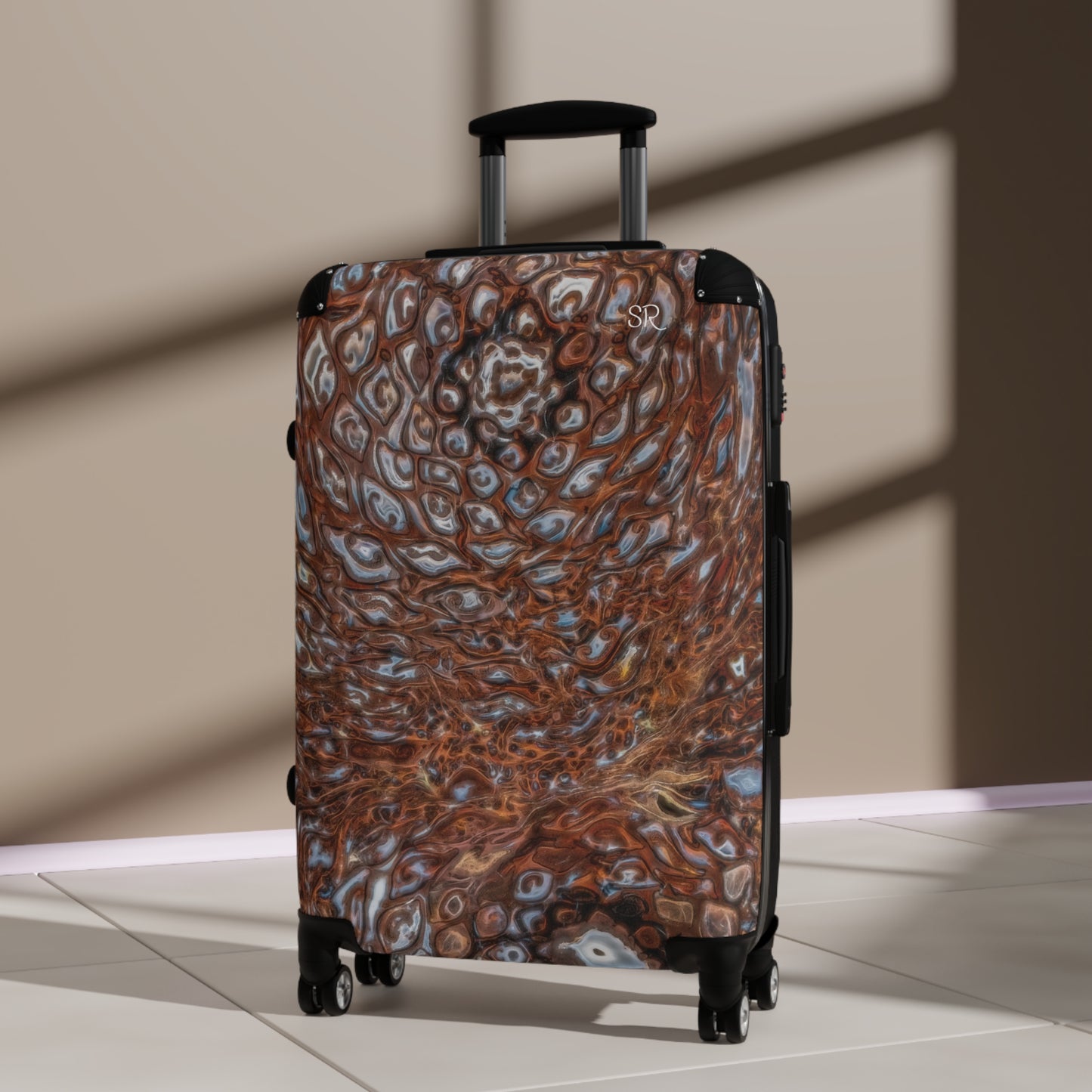 Ancient Australian Tree Fern Luggage