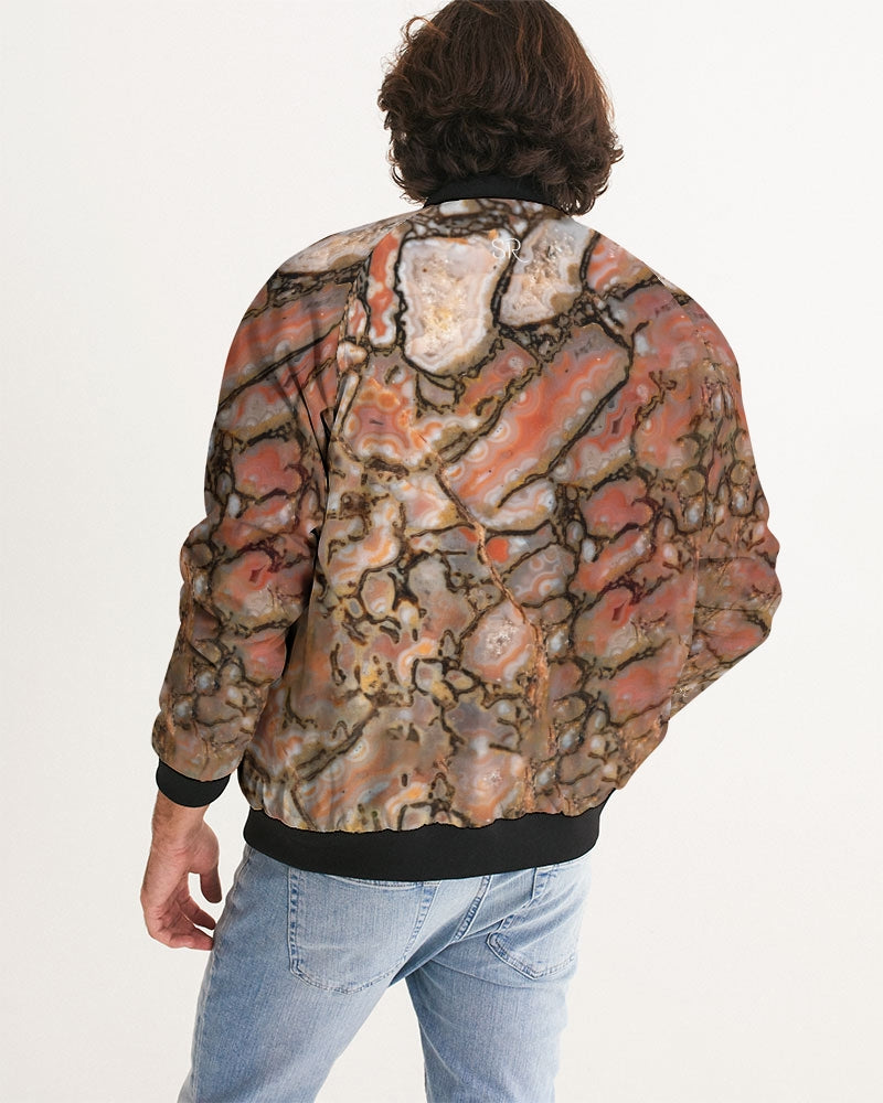 Agatized Orb Gembone Bomber Jacket