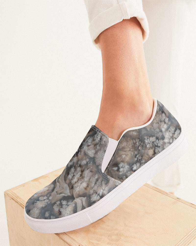 Plume Agate Spirituality Women's Slip-Ons