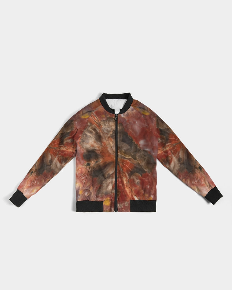 Petrified Wood Women's Bomber Jacket