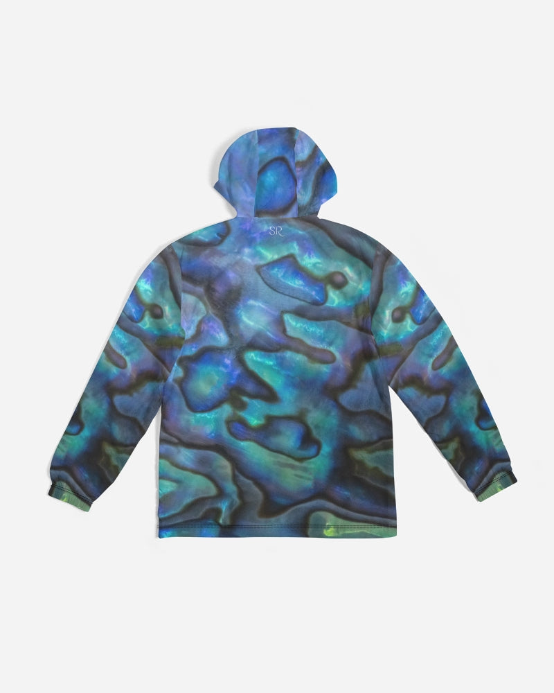 Paua Shell Treasure Men's Windbreaker