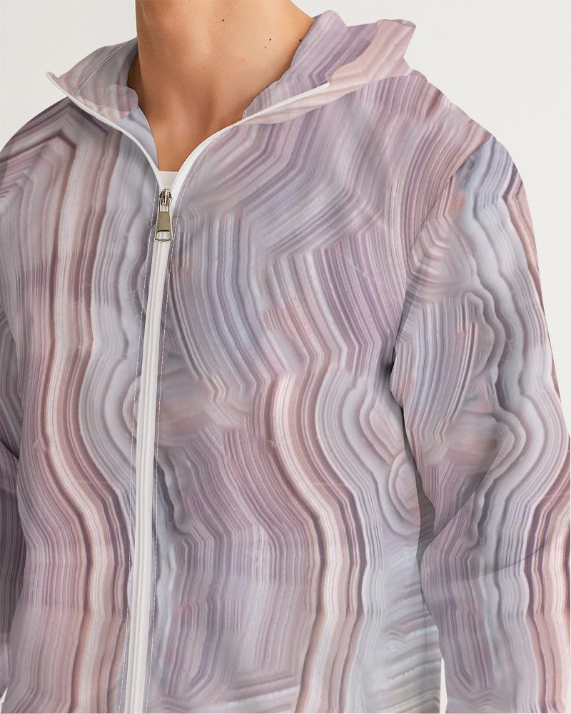 Laguna Agate Creativity Men's Windbreaker