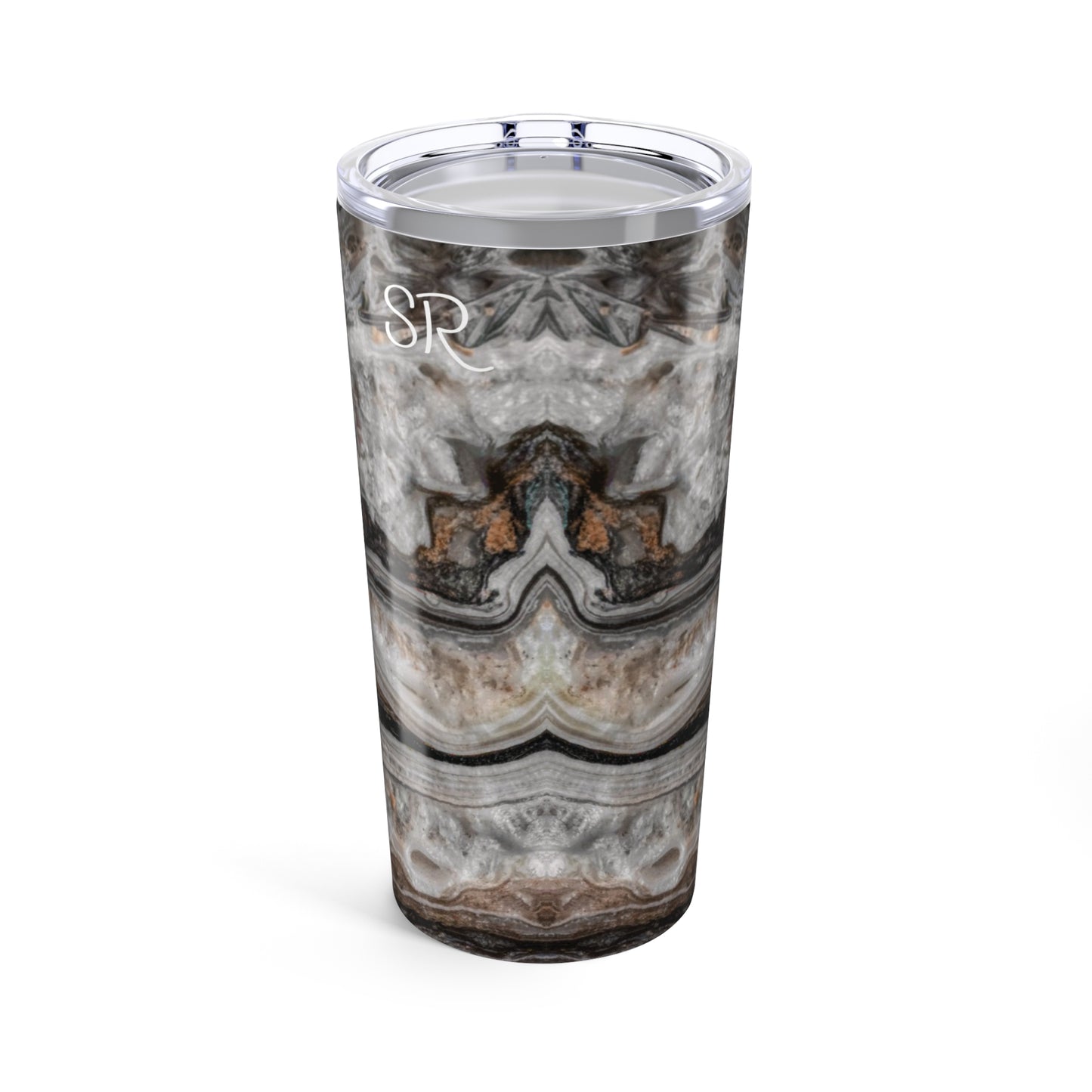 Travertine Onyx Powerful Vibrations Tumbler 20oz