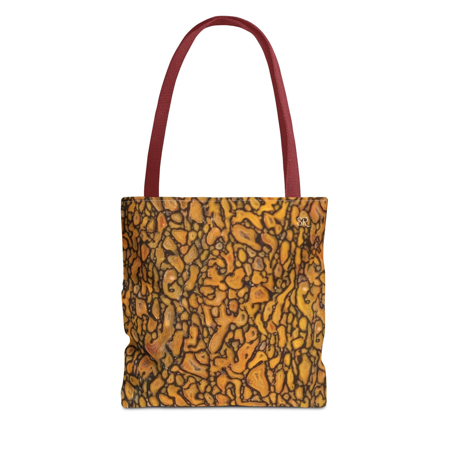 Agatized Fantasy Yellow Gembone Tote