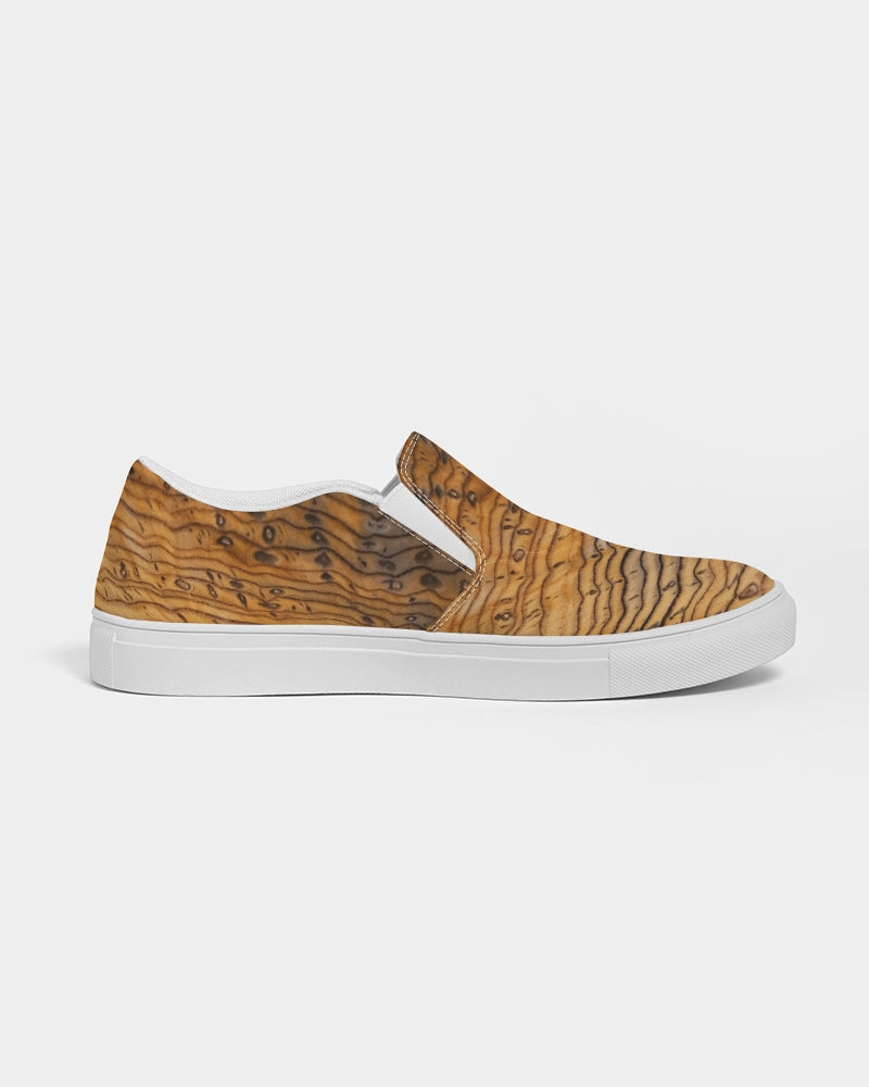 Hell's Canyon Sequoia Petrified Wood Men's Slip-On Canvas Shoe