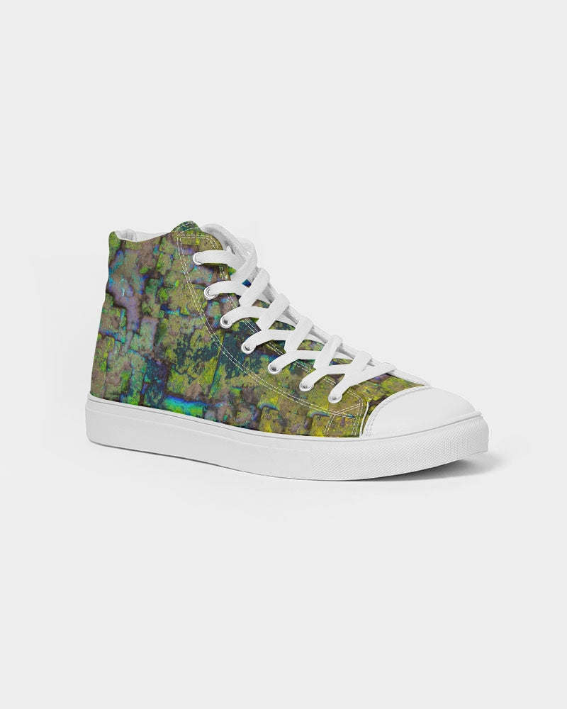 Titanium Coasted Amethyst Awakening Women's Hightop Canvas Shoe