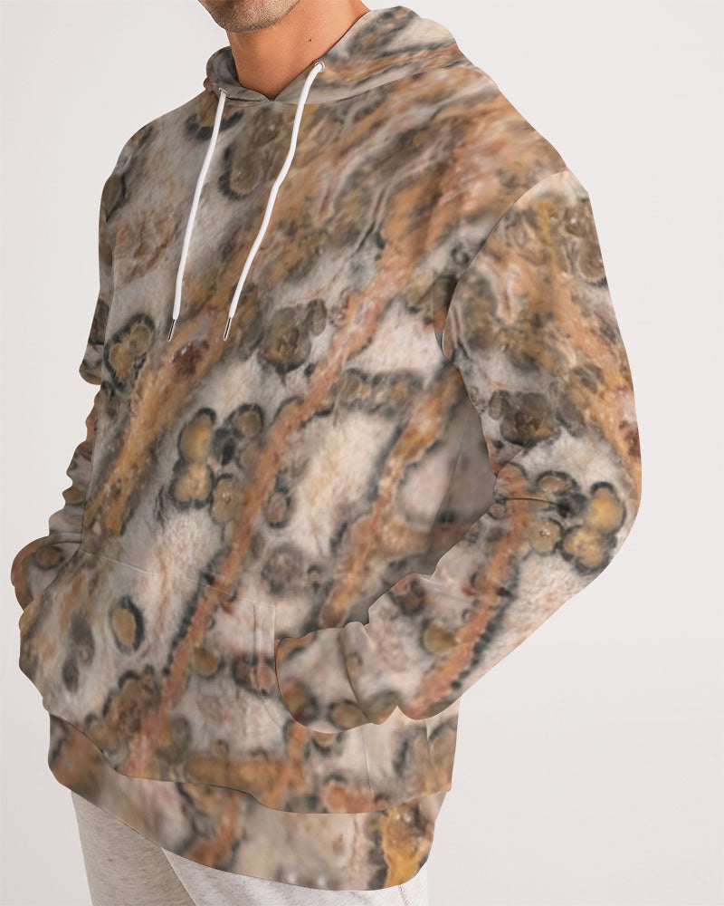 Leopard Skin Jasper Strength & Vitality Men's Hoodie