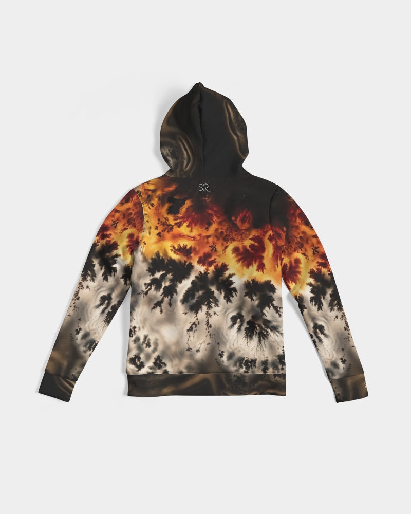 Plume Agate Feather Beauty Women's Hoodie