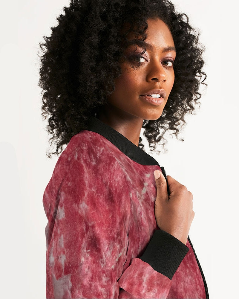 Thulite Compassion & Healing Women's Bomber Jacket